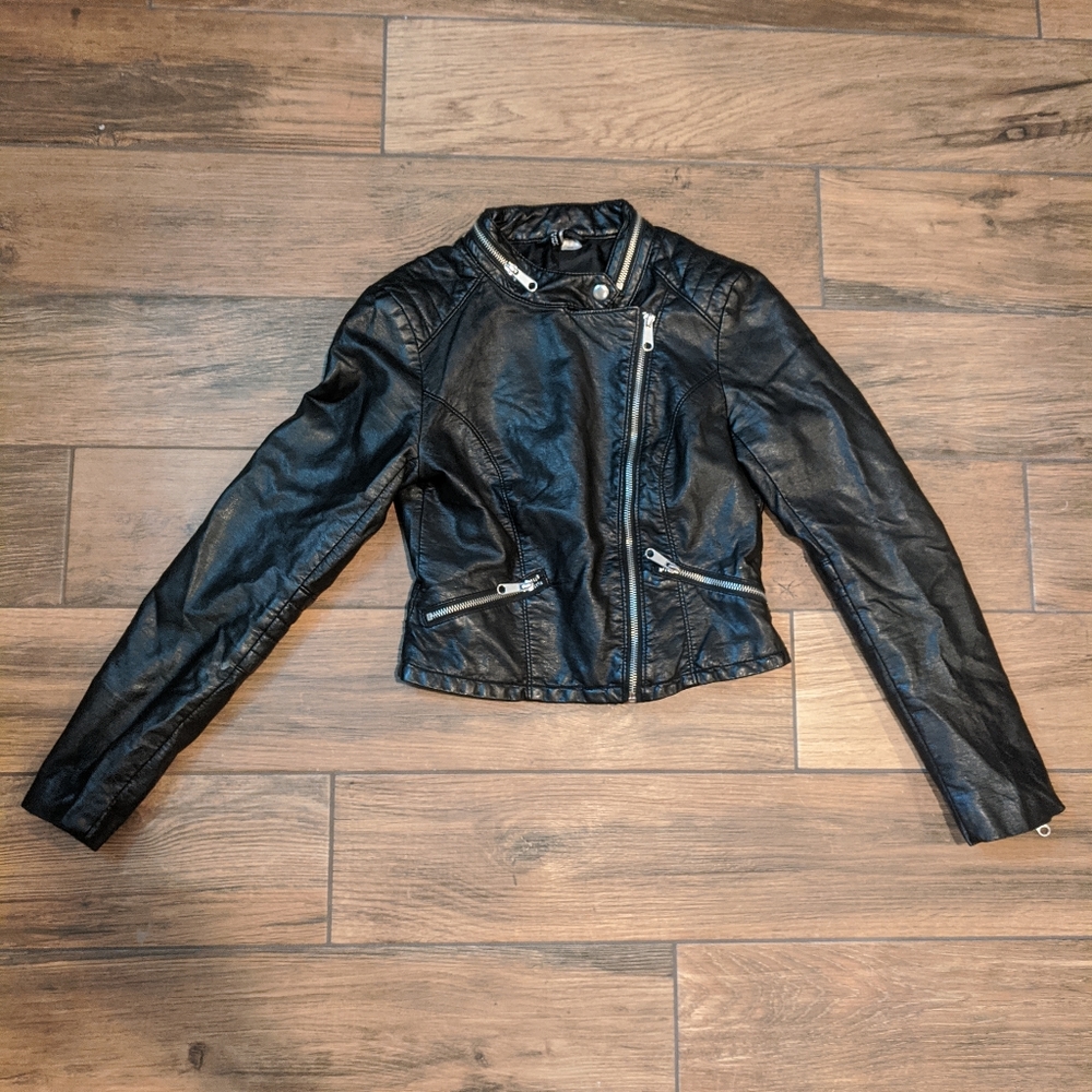 Divided Leather Jacket